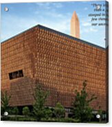 National Museum Of African American History And Culture - Honoring Our Ancestors Acrylic Print