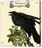 Nevermore Raven Acrylic Print