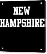 New Hampshire Acrylic Print