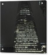 New York At Night Acrylic Print