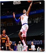 New York Knicks V Atlanta Hawks Acrylic Print