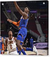 New York Knicks V Cleveland Cavaliers Acrylic Print