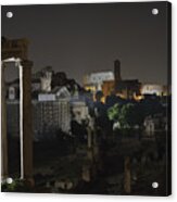 Nght In Rome Acrylic Print