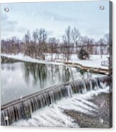 Nixa Finley River Winter Acrylic Print