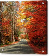 Northfield Vermont Autumn Acrylic Print