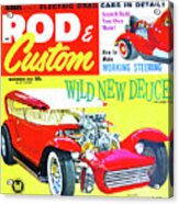 Nov 1962 Rod And Custom Magazine Acrylic Print