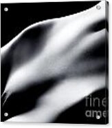 Nude Woman Body Closeup Of Crotch Abstract Acrylic Print