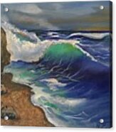 Ocean Waves Acrylic Print