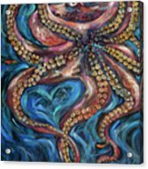 Octopus Salsa Acrylic Print