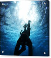 Off The Deep End Acrylic Print