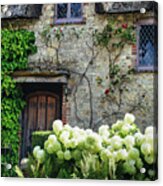 Old English Thatched Cottage Acrylic Print
