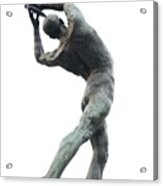 Olympic Discus Thrower Statue #2 #wall #art Acrylic Print