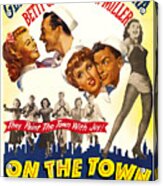 ''on The Town'' - 1949 #1 Acrylic Print