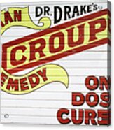 One Dose Cures Acrylic Print