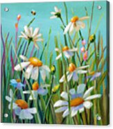 Ooopsie Daisies Acrylic Print