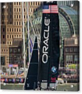 Oracle Team Usa America's Cup Ny Acrylic Print