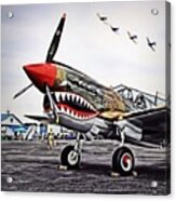 P 40 Jacky C Acrylic Print