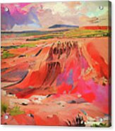 Painted Desert #1 Acrylic Print