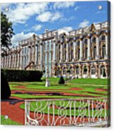Palace Of Catherine I -st. Petersburg, Russia Acrylic Print