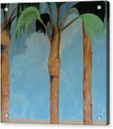 Palm Trees Plus Acrylic Print