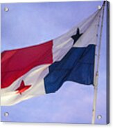 Panama Flag Acrylic Print