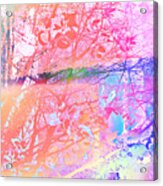 Pastel Under The Trees Acrylic Print