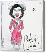 Patsy Cline Acrylic Print