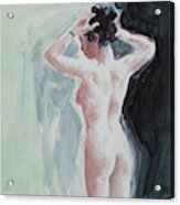 Pemberley Revisited - Figure Painting Acrylic Print