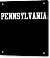 Pennsylvania Acrylic Print
