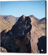 Petroglyph. Signal Hill Trail. Acrylic Print