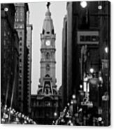 Philadelphia City Hall Acrylic Print