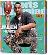 Philadelphia Eagles Qb Jalen Hurts September / October 2023 Sports Illustrated Kids Cover Acrylic Print