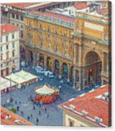 Piazza Della Repubblica Acrylic Print