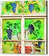 Picturesque Window In Prague Acrylic Print