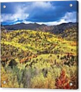 Pikes Peak Autumn Acrylic Print