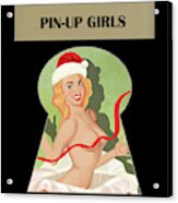 Pin-up Girl Acrylic Print