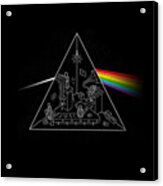 Pink Floyd Album Cover Acrylic Print