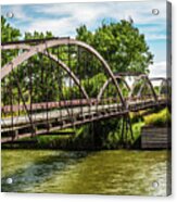 Platte River Bridge Acrylic Print