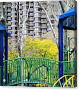 Playground In Autumn - A Murray Hill Impression Acrylic Print