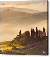 Podere Belvedere Acrylic Print