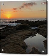 Point Lobos Sunset Acrylic Print