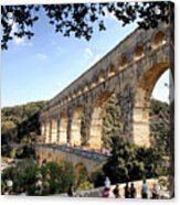 Pont Du Gard Acrylic Print