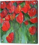 Poppies In Bloom Acrylic Print
