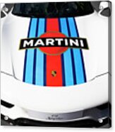 Porsche 918 Spyder Martini Acrylic Print