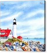 Portland Head Lighthouse Maine Acrylic Print