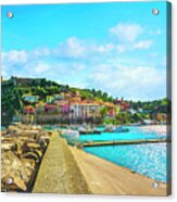Porto Ercole Panoramic View. Tuscany Acrylic Print
