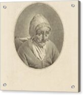 Portrait Of Elizabeth Frolike, Hendrik Schwegman, 1810 Acrylic Print
