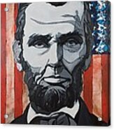 Portrait Of Lincoln Acrylic Print