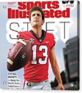 University Of Georgia Qb Stetson Bennett, 2022 College Football Preview Issue Cover Acrylic Print