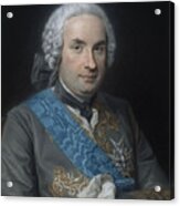 Presumed Portrait Of Baron Charles-francois Acrylic Print